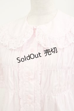画像4: BABY,THE STARS SHINE BRIGHT / 袖取り外しベビードールブラウス S ピンク H-25-05-01-042-BA-BL-NS-ZH