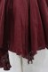 画像5: ATELIER PIERROT / Decay Gauze JumperSkirt  ボルドー H-25-05-01-1038-EL-SK-KB-ZH