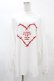 画像1: MILKBOY / DESTROY MY HEART L.S. TEE L ホワイト H-25-05-01-1045-MB-TO-KB-ZH (1)