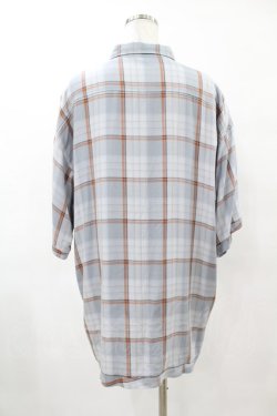 画像2: MILKBOY / CHECKED SHIRTS  サックス H-25-05-01-1047-MB-BL-KB-ZH