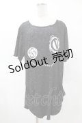 NieR Clothing / プリントチュニックワンピ F 黒 H-25-05-01-1054-PU-OP-KB-ZH