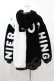 画像2: NieR Clothing / 超ふわもこ2WAY OFF-SHOULDER TWO-TONE OUTER F 黒×白 H-25-05-01-1060-PU-CO-KB-ZH (2)