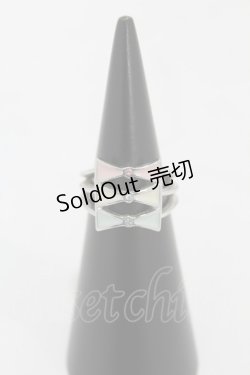 画像1: MILK / リボンリング 11号 シルバー H-25-05-01-1010-ML-AC-KB-ZH