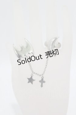 画像1: MILKBOY / コンバットチェーンリング  シルバー H-25-05-01-1011-MB-AC-KB-ZH