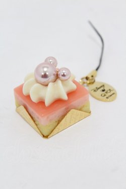 画像2: Q-pot. / ミッキーマウスのプチケーキストロベリークリームストラップ   H-25-05-01-1002-QP-ZA-KB-ZH