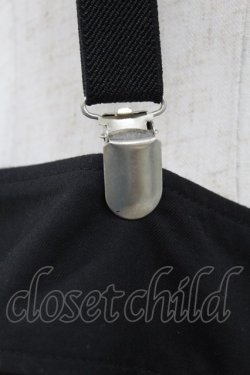 画像4: BPN / サス付き蝙蝠フラップハーフパンツ M 黒 H-25-05-01-1022-GO-PA-KB-ZH