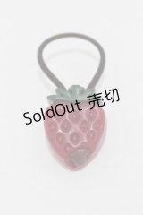 Q-pot. / ストロベリーガナッシュヘアゴム   H-25-05-01-1003-QP-AC-KB-ZH