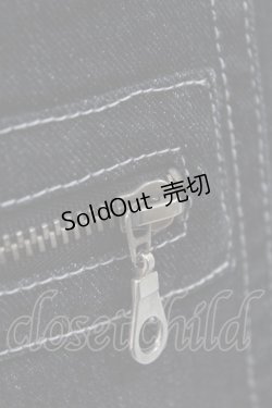 画像3: Ozz On / ZIPカスタムデニム  デニム H-25-05-01-1026-OO-PA-KB-ZH