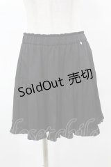 MILK / 裾フリルスカパン  ブラック H-25-05-01-1027-ML-PA-KB-ZH