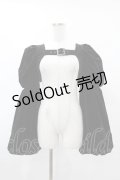 Na+H / Pre別珍ボレロ  黒 H-25-05-01-1032-PU-JA-KB-ZH