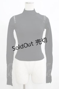 Melt the lady / ハイネックトップス Free ブラック H-25-05-01-058-PU-TO-NS-ZH