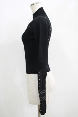 画像2: Melt the lady / ハイネックトップス Free ブラック H-25-05-01-058-PU-TO-NS-ZH