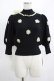 画像1: Swankiss / DR flower summer knit Free ブラック H-25-05-01-059-CA-TO-NS-ZH (1)