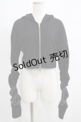 Melt the lady / フードパーカー Free ブラック H-25-05-01-060-PU-TO-NS-ZH