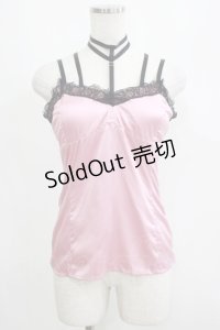 Melt the lady / チョーカーキャミソール Free ピンク H-25-05-01-061-PU-TO-NS-ZH
