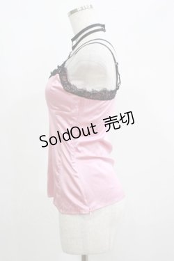 画像2: Melt the lady / チョーカーキャミソール Free ピンク H-25-05-01-061-PU-TO-NS-ZH