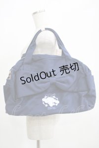 m petit by misako / サンリオキャラクターズコラボ シナモロール リボンボストン  ネイビー H-25-05-01-064-LO-BG-NS-ZH