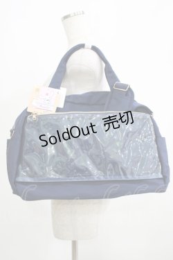 画像2: m petit by misako / サンリオキャラクターズコラボ シナモロール リボンボストン  ネイビー H-25-05-01-064-LO-BG-NS-ZH