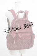 m petit by misako / チャーム付きリュック  ボルドー H-25-05-01-067-LO-BG-NS-ZH