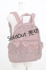 m petit by misako / チャーム付きリュック  ボルドー H-25-05-01-067-LO-BG-NS-ZH