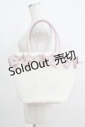m petit by misako / NINA'Sコラボ リボンファーバッグ  ピンク H-25-05-01-073-LO-BG-NS-ZH