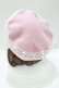 画像2: m petit by misako / TT*AMレースBベレー  ピンク H-25-05-01-080-LO-AC-NS-ZH (2)