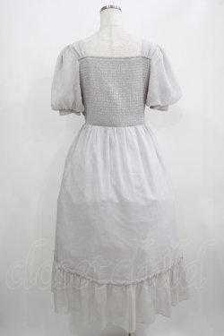 画像3: evelyn / シフォンパールワンピース Free ブルー H-25-05-01-010-LO-OP-NS-ZH