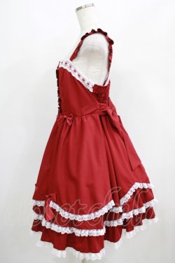 画像2: To Alice / ヴィンテージドールジャンパースカート L レッド H-25-05-01-002-LO-OP-NS-ZH