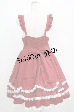 画像3: To Alice / ヴィンテージドールジャンパースカート L レッド H-25-05-01-002-LO-OP-NS-ZH