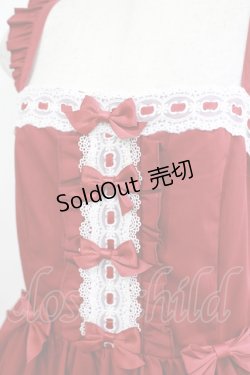 画像4: To Alice / ヴィンテージドールジャンパースカート L レッド H-25-05-01-002-LO-OP-NS-ZH