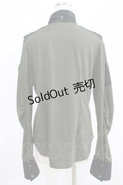 画像3: Qutie Frash / ミリタリーシャツ  カーキ H-25-05-02-032-QU-TO-KB-ZH