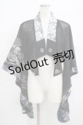 Qutie Frash / 着物ボレロ  黒 H-25-05-02-046-QU-TO-KB-ZH