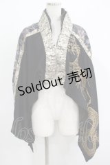 Qutie Frash / ポンチョケープ  黒 H-25-05-02-047-QU-TO-KB-ZH