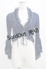 Ozz Croce / メッシュショートボレロ  紺 H-25-05-02-056-OO-JA-KB-ZH