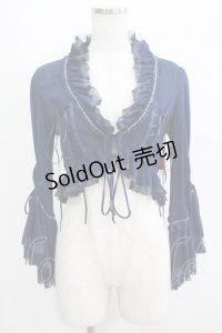 Ozz Croce / メッシュショートボレロ  紺 H-25-05-02-056-OO-JA-KB-ZH