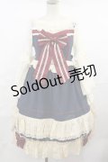 Snowdrop to Saint Maria（海外ロリータブランド） / 初恋の白雪姫ジャンパースカート 表記なし ネイビー H-25-05-02-1001-LO-OP-NS-ZH