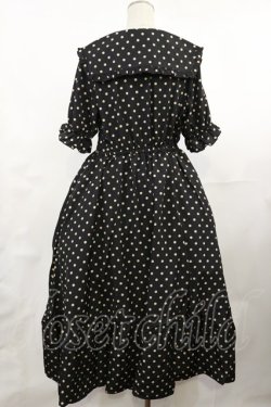 画像2: m petit by misako / ナシジドットワンピース L ブラック H-25-05-02-1006-LO-OP-NS-ZH