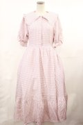 m petit by misako / AM*ギンガムCHKワンピース L ピンク H-25-05-02-1007-LO-OP-NS-ZH