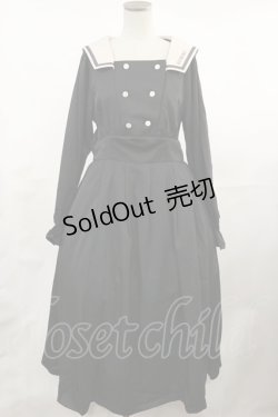 画像1: m petit by misako / サンリオキャラクターズコラボ クロミセーラーワンピース L ブラック H-25-05-02-1009-LO-OP-NS-ZH