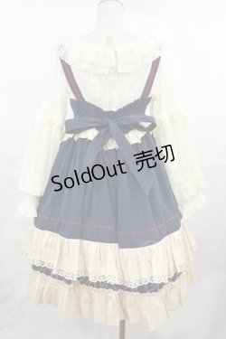 画像2: Snowdrop to Saint Maria（海外ロリータブランド） / 初恋の白雪姫ジャンパースカート 表記なし ネイビー H-25-05-02-1001-LO-OP-NS-ZH