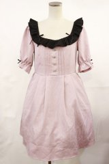 DearMyLove / お嬢様リボンワンピース M ピンク H-25-05-02-1012-EL-OP-NS-ZH