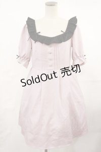 DearMyLove / お嬢様リボンワンピース M ピンク H-25-05-02-1012-EL-OP-NS-ZH