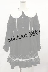 DearMyLove / はしごレースフリルリボンワンピース M ブラック H-25-05-02-1014-EL-OP-NS-ZH