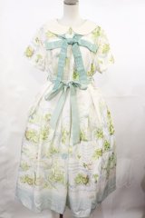 Spring Flower Language（海外ロリータブランド） / ベルト付きワンピース 2XL オフ H-25-05-02-1002-LO-OP-NS-ZH