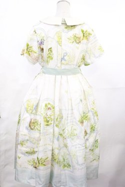 画像2: Spring Flower Language（海外ロリータブランド） / ベルト付きワンピース 2XL オフ H-25-05-02-1002-LO-OP-NS-ZH