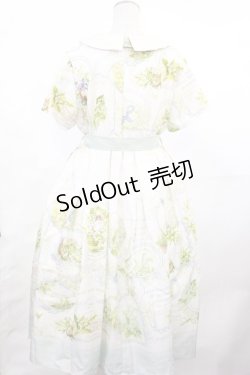 画像2: Spring Flower Language（海外ロリータブランド） / ベルト付きワンピース 2XL オフ H-25-05-02-1002-LO-OP-NS-ZH