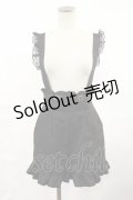 DearMyLove / ガーターデザインサス付ショートパンツ M ブラック H-25-05-02-1020-EL-PA-NS-ZH