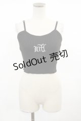 Melt the lady / ロゴキャミソール Free ブラック H-25-05-02-1025-PU-TO-NS-ZH