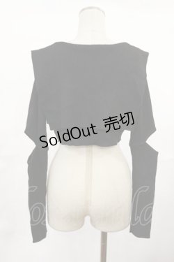 画像2: Melt the lady / セーラーカラートップス Free ブラック H-25-05-02-1031-PU-TO-NS-ZH