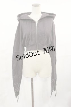 画像1: Melt the lady / フードパーカー Free チャコール H-25-05-02-1034-PU-TO-NS-ZH